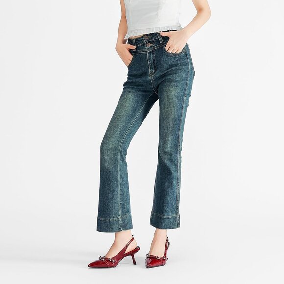 Kitten Heels for Women Strap Pointed Toe Slingback Pumps Wedding Party Shoes - Picture 4 of 7